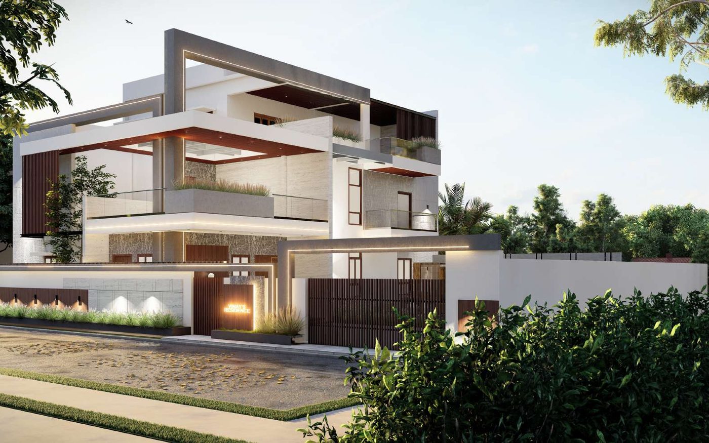 Corner-plot elevation