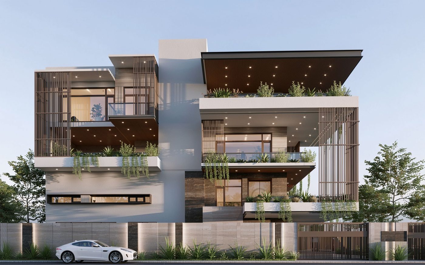 Contemporary residence